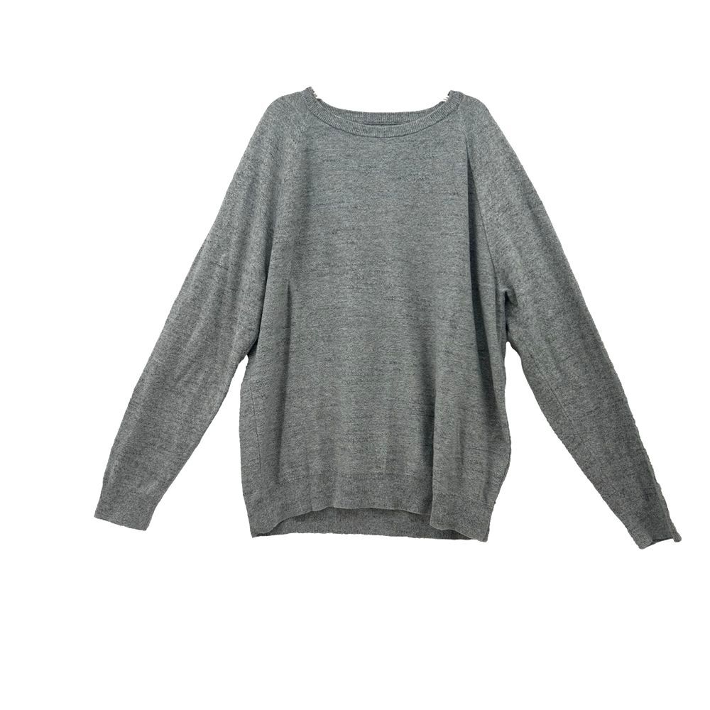 J. Crew Heather Gray Knit Pullover Sweater
